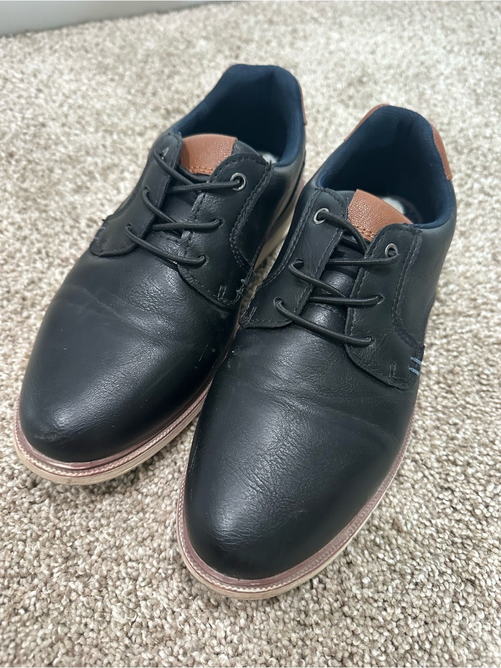 Boys Black Dress Shoe